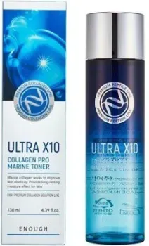 Enough Тонер для лица Premium Ultra X10 Collagen Pro Marine Toner (130 мл)