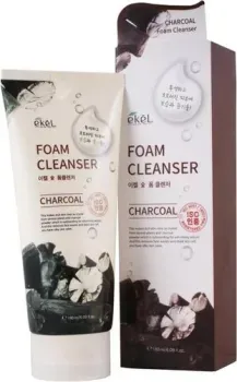 Ekel Пенка для умывания Charcoal Foam Cleanser с древесным углем (180 мл)