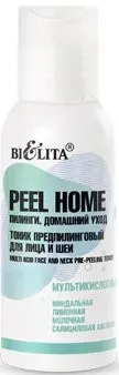 Belita Тоник для лица Peel Home предпилинговый для лица и шеи Мультикислотный (100 мл)