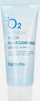 FarmStay Пенка для умывания O2 Premium Aqua Foam Cleansing (100 мл)