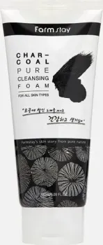 FarmStay Пенка для умывания Charcoal Pure Cleansing Foam (180 мл)