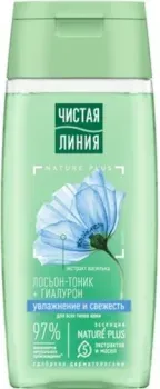 Чистая линия Лосьон для лица Василек для нормальной и комбинированной кожи 100 мл
