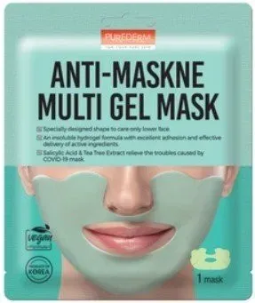 Purederm Маска для лица гидрогелевая Anti Maskne Multi Gel Mask 12 г