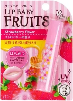 Mentholatum Бальзам для губ Lip Baby Увлажнящий Клубника 4.5 г