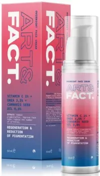 Art&Fact Крем для лица Vitamin C 1% + Urea 3.5% ночной 50 мл