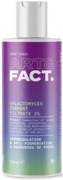 Art&Fact Тоник для лица Galactomyces Ferment Filtrate 2% матирующий и осветляющий 150 мл
