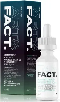 Art&Fact Сыворотка-корректор для лица Lactobionic Acid 3% + Mandelic Acid 5% 30 мл