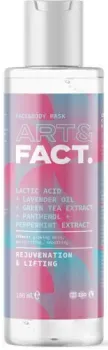 Art&Fact Сплэш-маска для лица и тела Lactic acid+Green tea 100 мл