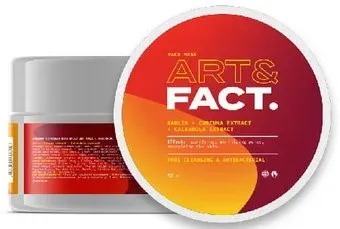 Art&Fact Маска для лица Kaolin + Calendula очищающая и сужающая поры 50 мл