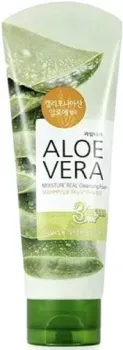 Welcos Пенка для умывания Kwailnara Aloevera Moisture Real Cleansing Foam 150 г
