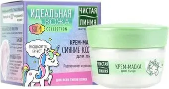 Чистая линия Крем для лица Идеальная кожа сияние 45 мл