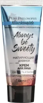 Белита-М Крем для лица Pure Philosophy Niacinamide Матирующий Свежесть и Баланс День 60 г
