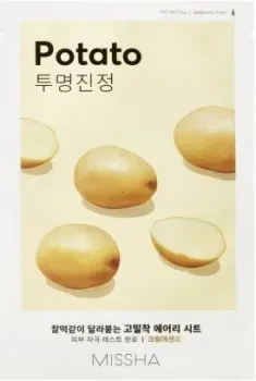 Missha Маска для лица тканевая Airy Fit Sheet Mask Potato 19 г