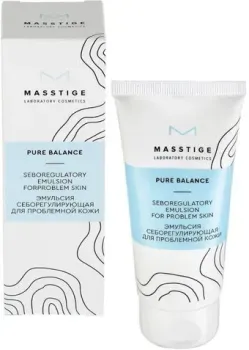 Masstige Эмульсия для лица Pure Balance себорегулирующая для проблемной кожи 50 г