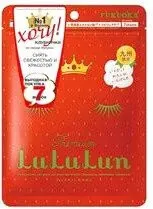 Lululun Набор масок для лица Premium Face Mask Strawberry 7 шт