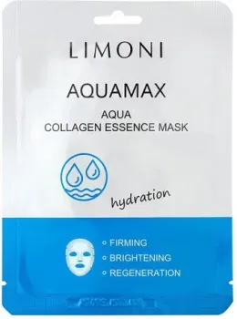 Limoni Маска для лица тканевая Aqua Collagen Essence Mask 23 г