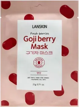 Lanskin Маска для лица тканевая С ягодами годжи 21 г