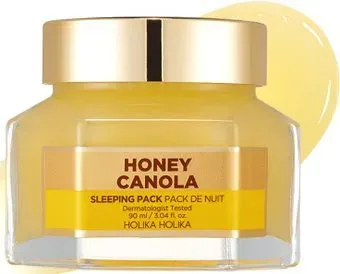 Holika Holika Маска для лица кремовая Honey Sleeping Pack Canola Ночная 90 мл
