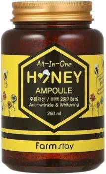 FarmStay Сыворотка для лица All-in-One Honey Ampoule Многофункциональная с медом 250 мл