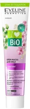 Eveline Cosmetics Маска для лица кремовая Лифтинг I love Bio + комплекс 12 целебных трав 125 мл