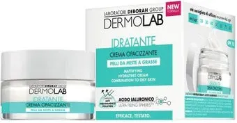 Deborah Milano Крем для лица DermoLab матирующий увлажняющий для жирной кожи 50 мл