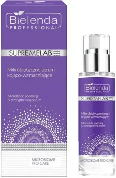 Bielenda Professional Сыворотка для лица Supremelab Microbiome Pro Care успокаивающая и укрепляющая 30 мл