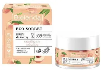 Bielenda Крем для лица Eco Sorbet Peach увлажняющий и питательный 50 мл