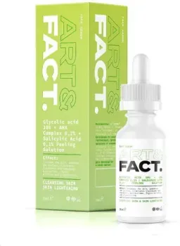 Art&Fact Сыворотка пилинг-эксфолиант для лица glycolic acid 10% + aha complex 0,2% + salicylic acid 0,1%