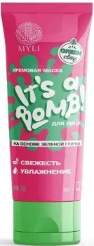 MYLI Маска для лица Увлажнение и свежесть It's A Bomb! 60 мл