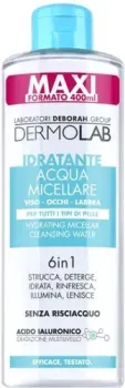 Deborah Milano Мицеллярная вода Moisturizing Micellar Cleansing Water 6 в 1 400 мл