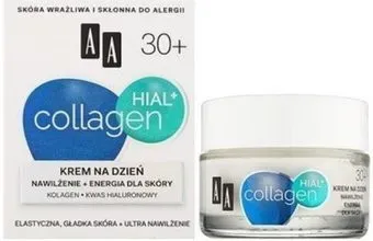 AA Крем для лица Collagen Hial+ дневной увлажняющий свежесть + энергия кожи 50 мл
