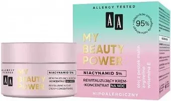 AA Крем для лица My Beauty Power Ревитализирующий ночной 50 мл