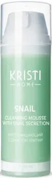 KRISTI Home Snail Мусс очищающий с секретом улитки 155 мл