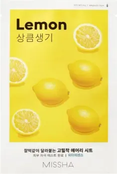 Missha Маска для лица Airy Fit Sheet Mask Lemon 19 г