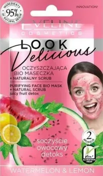 Eveline Cosmetics Маска для лица Look Delicious Watermelon&Lemon 10 мл