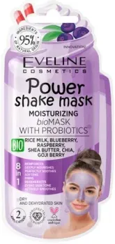 Eveline Cosmetics Маска для лица Power Shake Mask увлажняющая Bio 10 мл