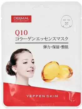 Dermal Маска для лица Yeppen Skin с Q10 и коллагеном 23 г