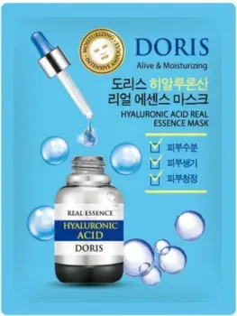Jigott Маска для лица Doris Hyaluronic Acid Real Essence 25 мл