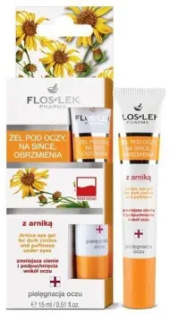 Floslek Гель для кожи вокруг глаз от темных кругов Arnica Eye gel for dark circles and puffiness 15 мл