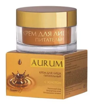 Белита-М Крем для лица Aurum питательный с золотом 45 г