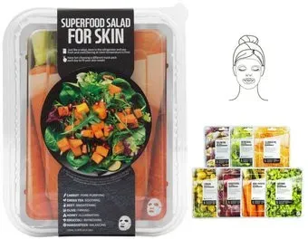 Superfood Salad for Skin Facial Sheet Mask для жирной кожи с расширенными порами 7x25 мл