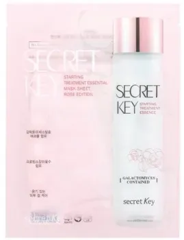 Secret Key Маска Starting Treatment Essential Mask Sheet Rose Edition 30 г