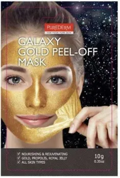 Purederm Маска-пленка Galaxy Gold Peel-Off Mask 10 г