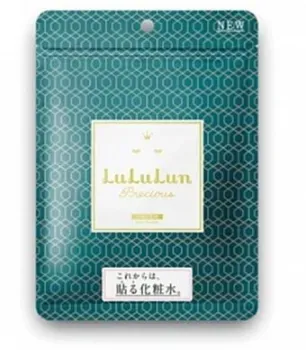 Lululun Набор масок Face Mask Precious Green 7 шт