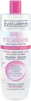 Evoluderm Мицеллярная вода Dry & Sensitive Skin 250 мл