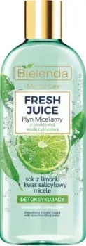 Bielenda Мицеллярная вода Fresh Juice детоксифицирующая лайм 500 мл