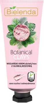 Bielenda Крем Botanical Clays веганский с розовой глиной день/ночь 50 мл