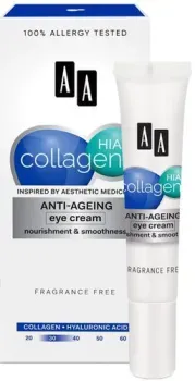 AA Крем Collagen Hial+ антивозрастной питание и гладкость 15 мл
