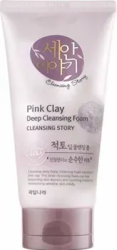 Welcos Пенка для умывания Pink Clay 150 г