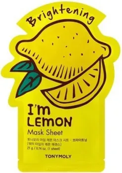 Tony Moly Тканевая маска I'm Lemon Mask Sheet - Brightening